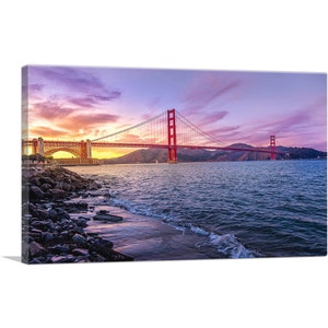 ARTCANVAS Golden Gate Bridge San Francisco Canvas Art Print