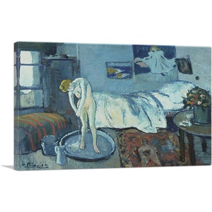 ARTCANVAS The Blue Room 1901 by Pablo Picasso Canvas Art Print 26&quot;x18&quot;