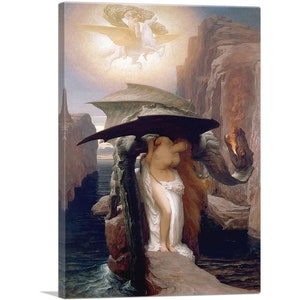 ARTCANVAS Perseus and Andromeda 1891 by Frederic Leighton Canvas Art Print