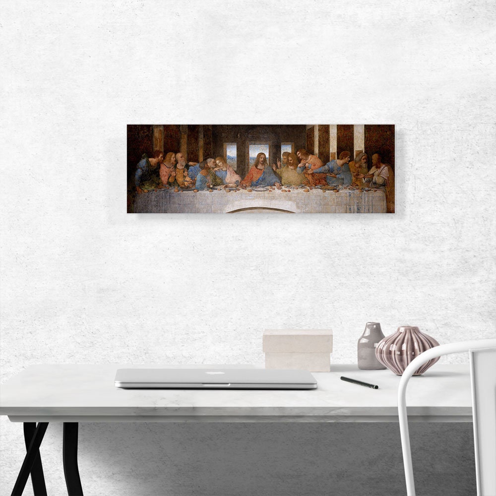 ARTCANVAS the Last Supper Panoramic by Leonardo Da Vinci Canvas Art ...