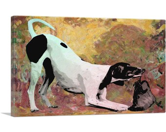 ARTCANVAS Pointer Dog Breed Canvas Art Print