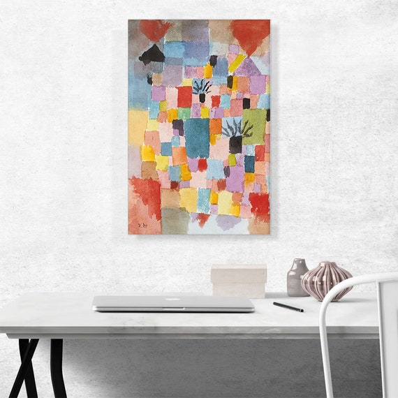 ARTCANVAS Southern Tunisian Gardens 1919 by Paul Klee Canvas Art