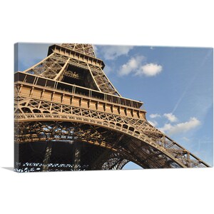 ARTCANVAS Eiffel Tower Home Decor Rectangle Canvas Art Print