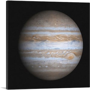 ARTCANVAS Planet Jupiter Fifth Planet from the Sun Canvas Art Print