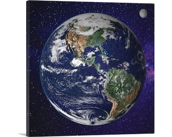 Earth - Japan and Korea - Planet Earth, Satellite View - SKU 0098