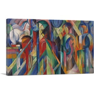 ARTCANVAS Stables 1913 by Franz Marc Canvas Art Print