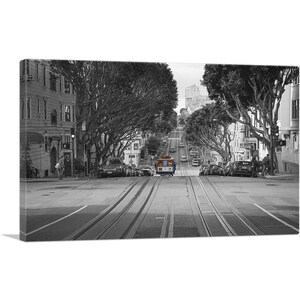 ARTCANVAS San Francisco Trolley Canvas Art Print