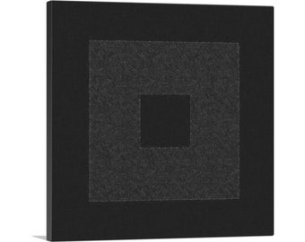 ARTCANVAS Mid-Century Modern Stars Contained in a Square Canvas Art Print