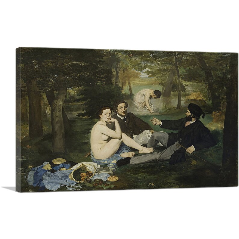 edouard manet luncheon on the grass edouard manet luncheon on the grass