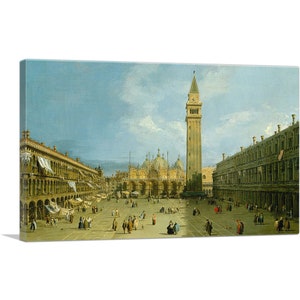 ARTCANVAS Piazza San Marco 1729 by Canaletto Canvas Art Print