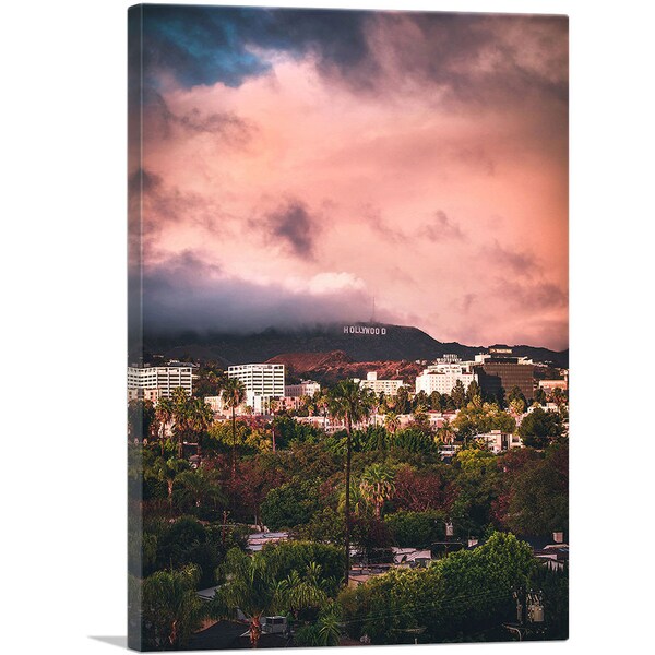 Los Angeles Canvas Art Etsy