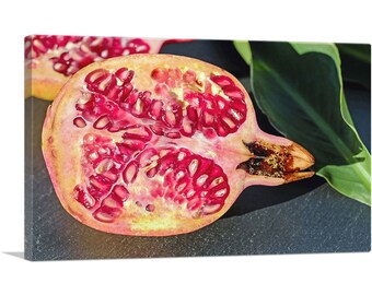ARTCANVAS Pomegranate Home Decor Canvas Art Print