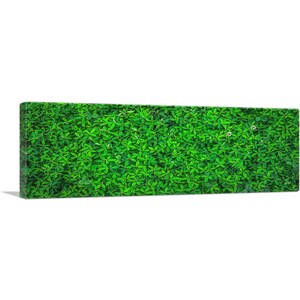 ARTCANVAS Grass with Flowers Canvas Art Print