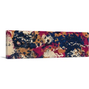 ARTCANVAS Cherry Pink Blue Orange Lienzo Panorámico Moderno Art Print