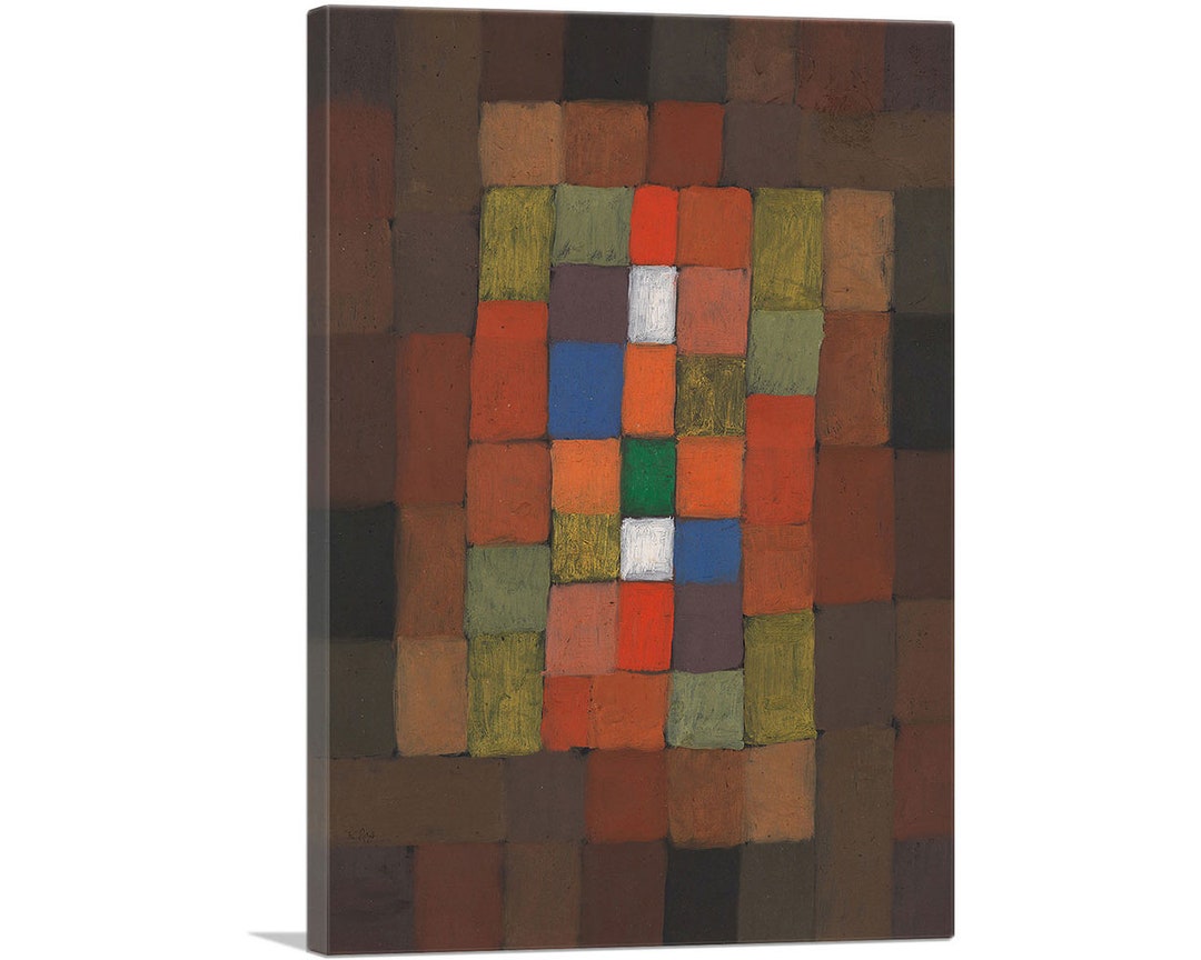 ARTCANVAS Static-dynamic Gradation 1923 by Paul Klee Canvas Art Print ...