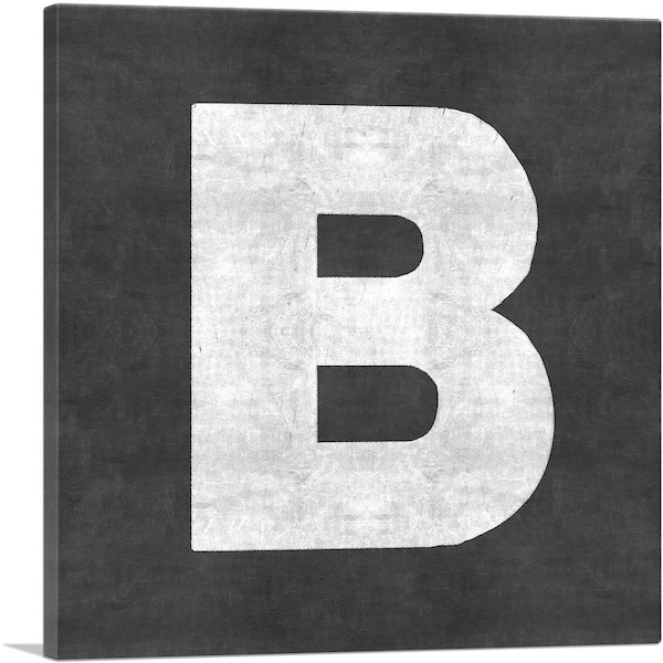 Letter B Poster - Etsy