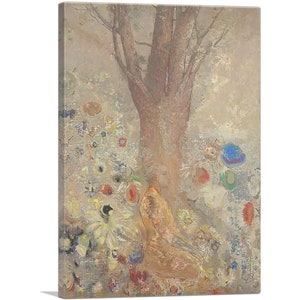 ARTCANVAS The Buddha 1904 by Odilon Redon Canvas Art Print