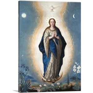 ARTCANVAS Immaculate Conception 1618 by Juan Sanchez Cotan Canvas Art Print