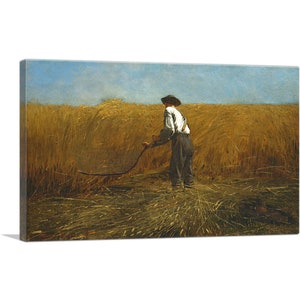 ARTCANVAS The Veteran in a New Field 1865 by Winslow Homer Canvas Art Print