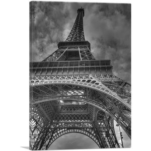 ARTCANVAS Eiffel Tower Paris Home Decor Rectangle Canvas Art Print