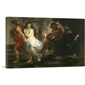 ARTCANVAS Orpheus and Eurydice 1638 by Peter Paul Rubens Canvas Art Print