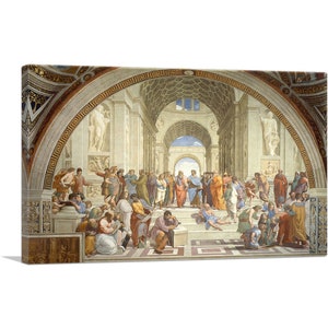 ARTCANVAS School of Athens 1510 by Raphael Canvas Art Print