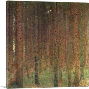 ARTCANVAS Bosque de pinos II 1901 por Gustav Klimt Lienzo Art Print