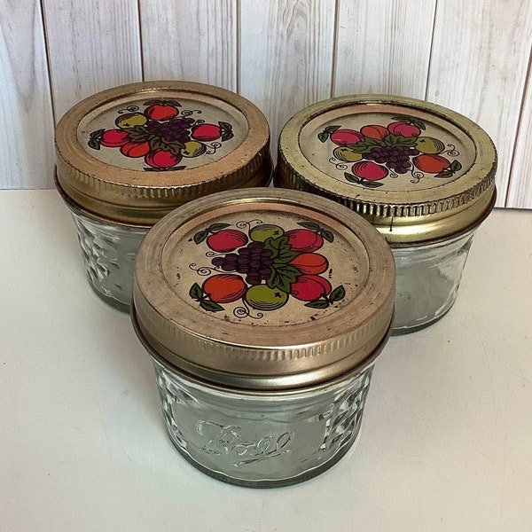 Vintage Jelly Jars Etsy