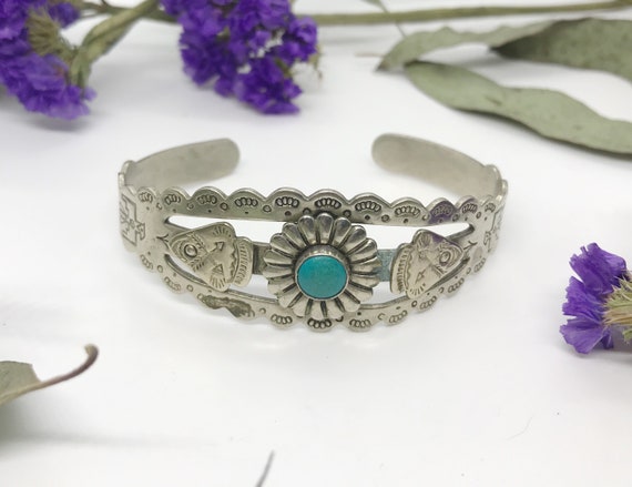 stamped arrow cuff bracelet