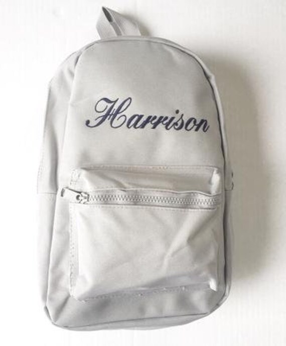personalised mini backpack