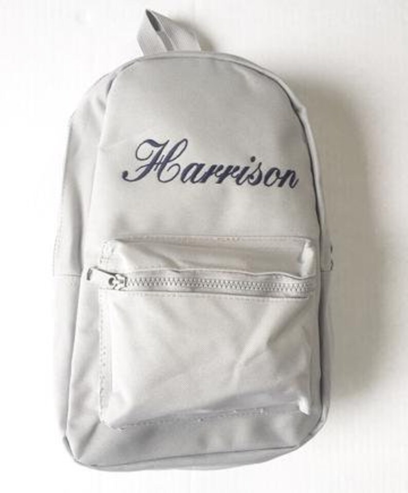 personalised daycare backpack