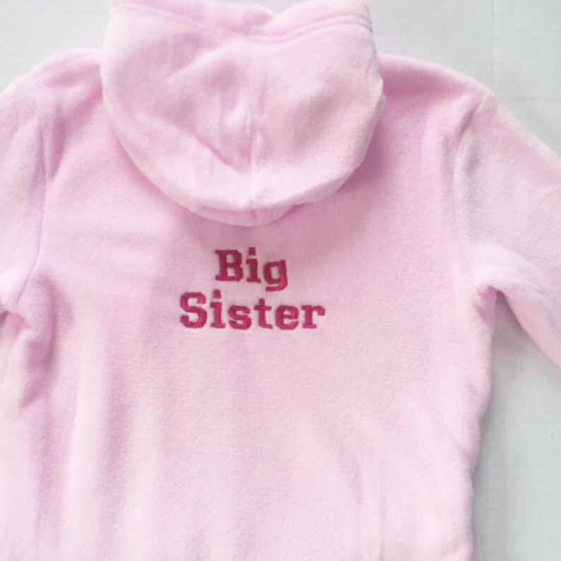 big sister little sister dressing gowns