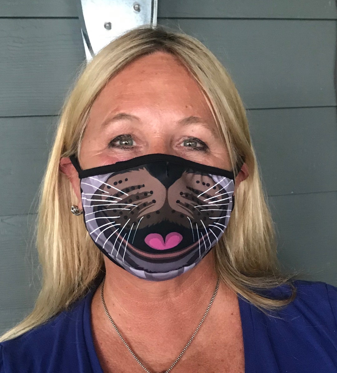 Seal Face Mask Etsy