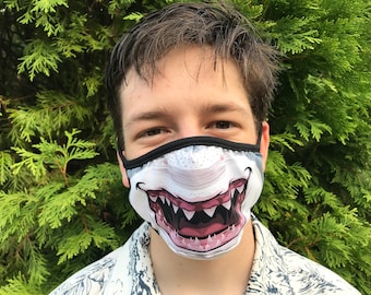 Shark Face Mask