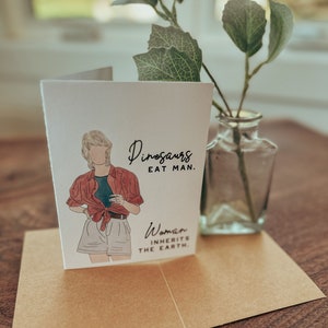 Dr. Ellie Sattler Greeting Card - Blank