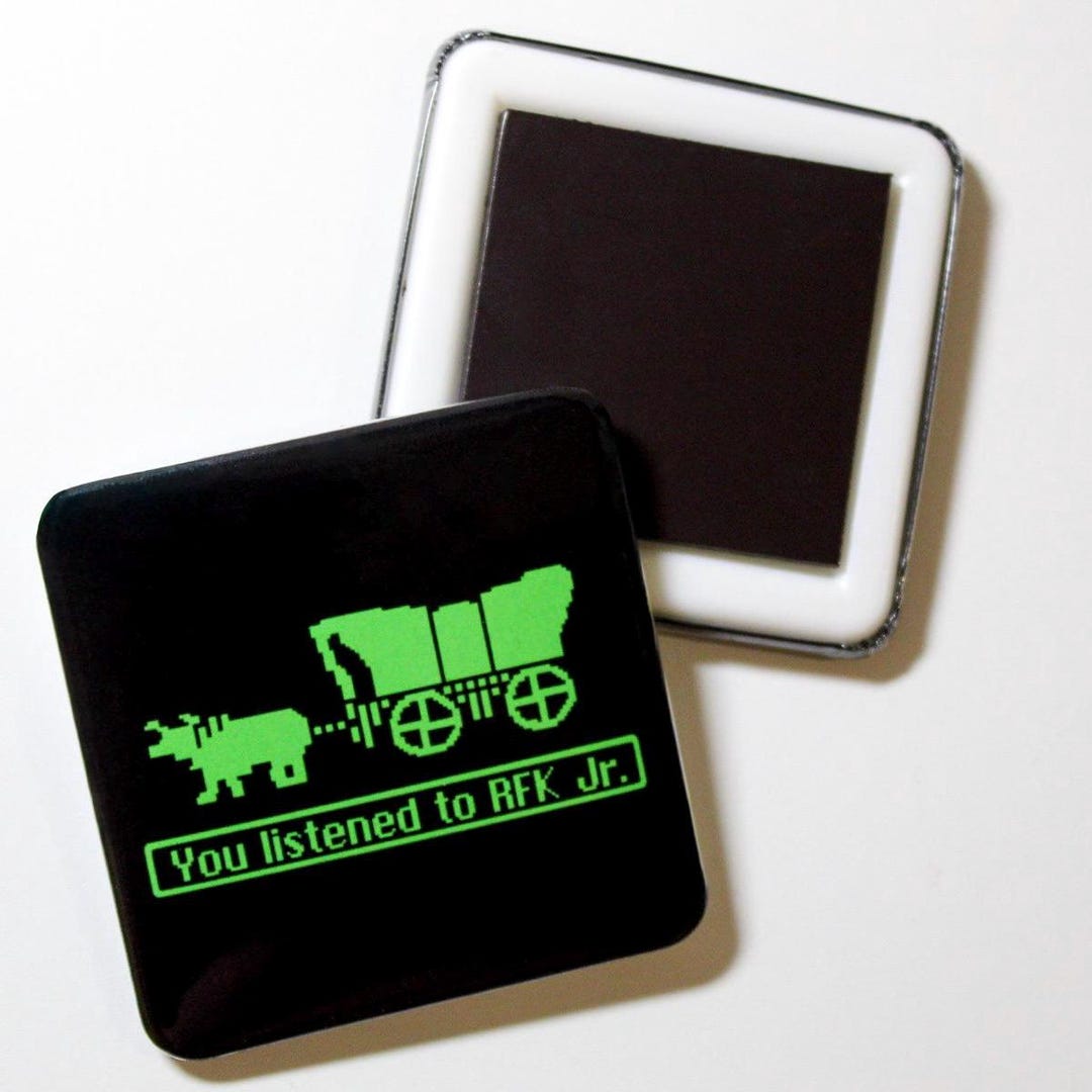 RFK JR Refrigerator Magnet 2x2in - Etsy