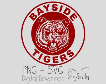 Bayside Tigers Digital Download PNG SVG Cut File