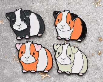 Guinea Pig Brooch Pin