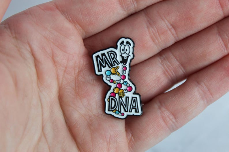 Jurassic Park Mr. DNA Enamel Pin - Etsy