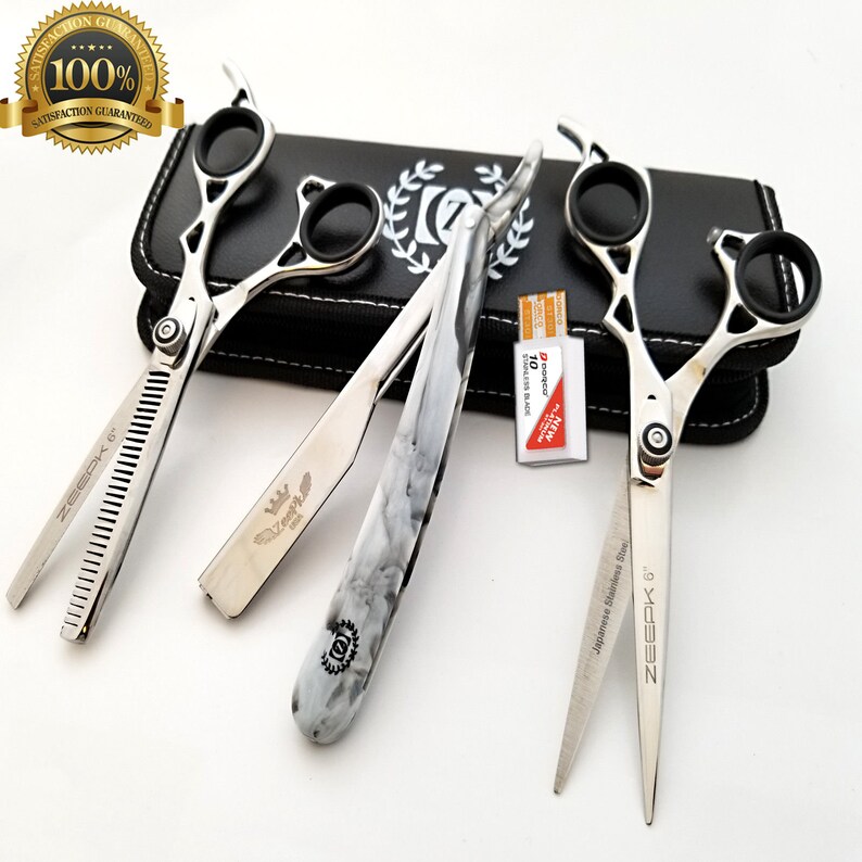 Professional Hairdressing Hair Cutting Scissors Barber 6 ...