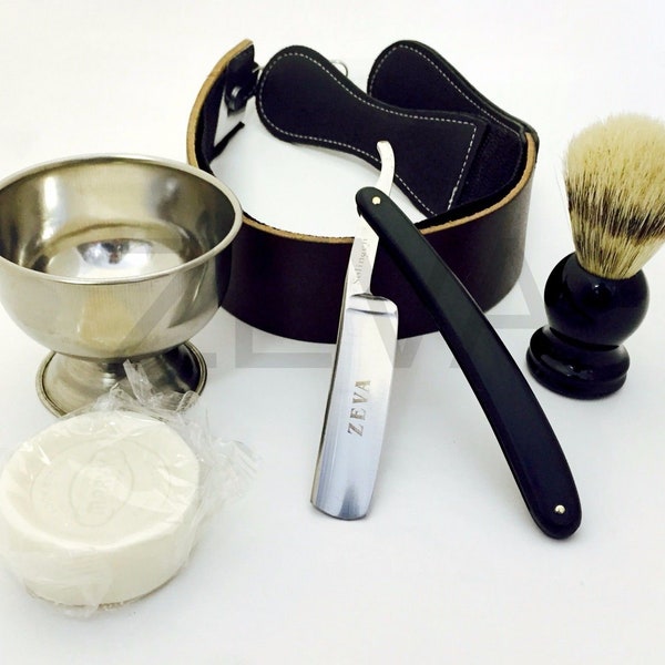 Straight Edge Razor and Strop Etsy