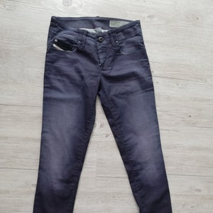 Diesel Girls&#39; Super Slim Skinny Jeans: Low Waist Stretch, Made in Italy (W23 L32)