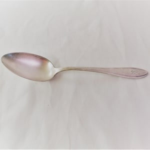 Antique Krupp Berndorf Silver Plated Serving Spoon - Made In Austria