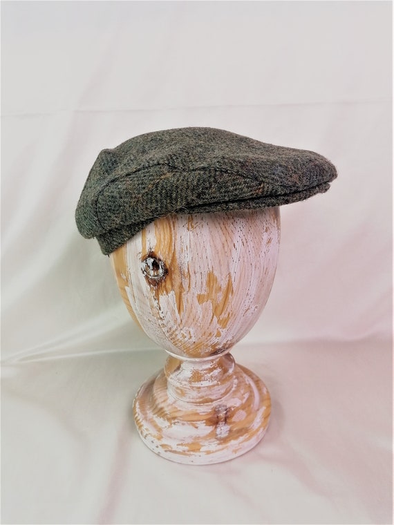 Vintage harris hotsell tweed flat cap