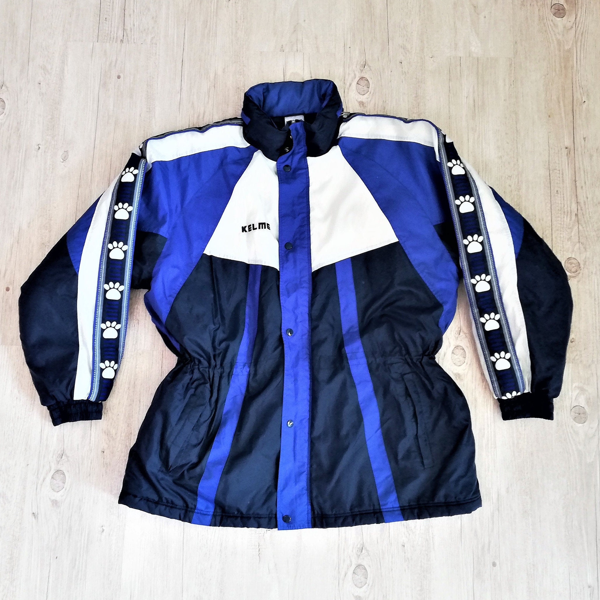 Vintage Real Madrid Kelme Parka Jacket - 1996/97 Training Coat