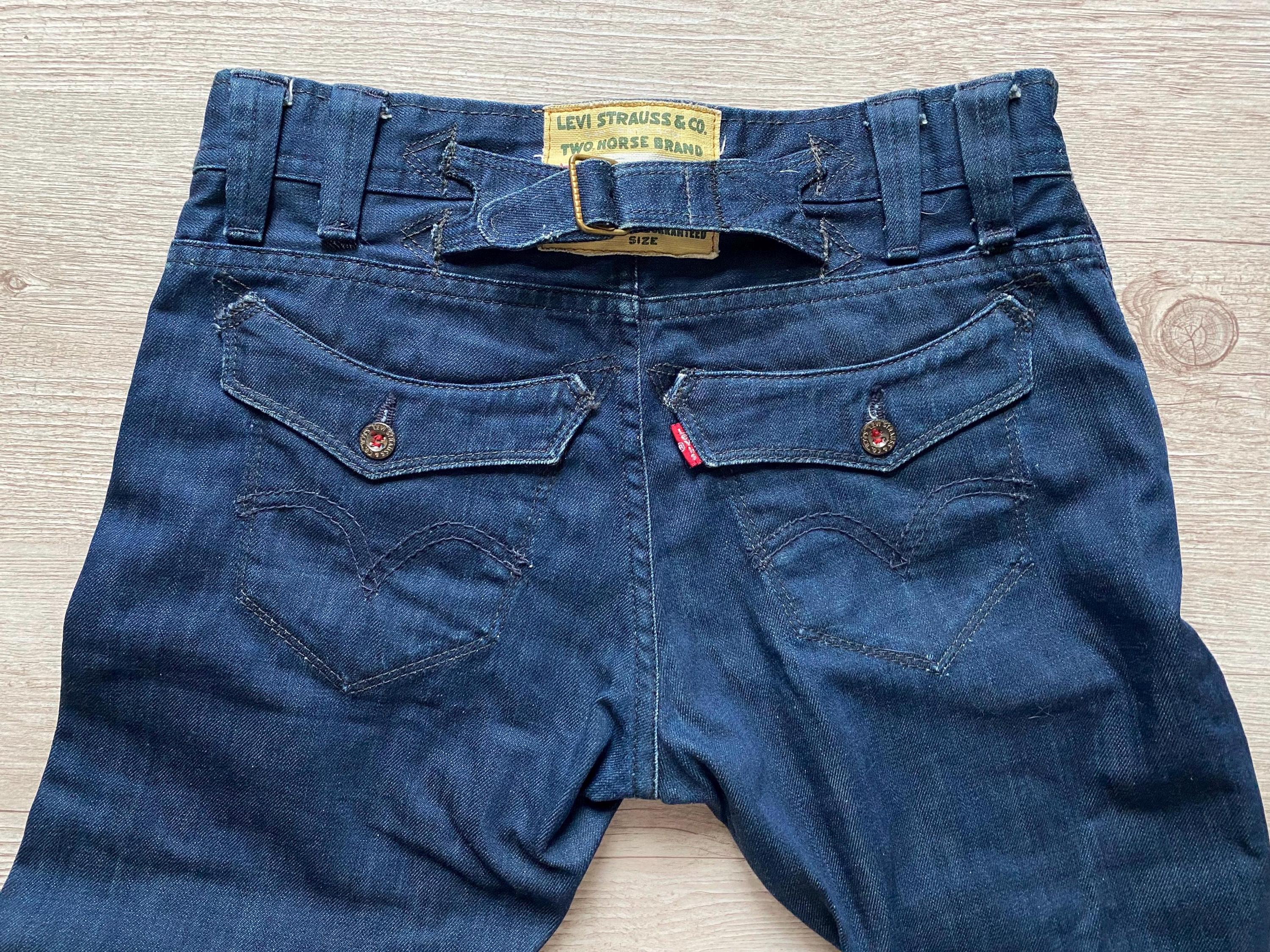 Rare Vintage Levi Strauss & Co Two Horse Brand Jeans
