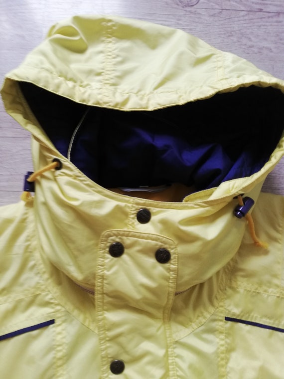 Vintage Ski Jacket Men 90s Vintage Yellow Puffer … - image 8