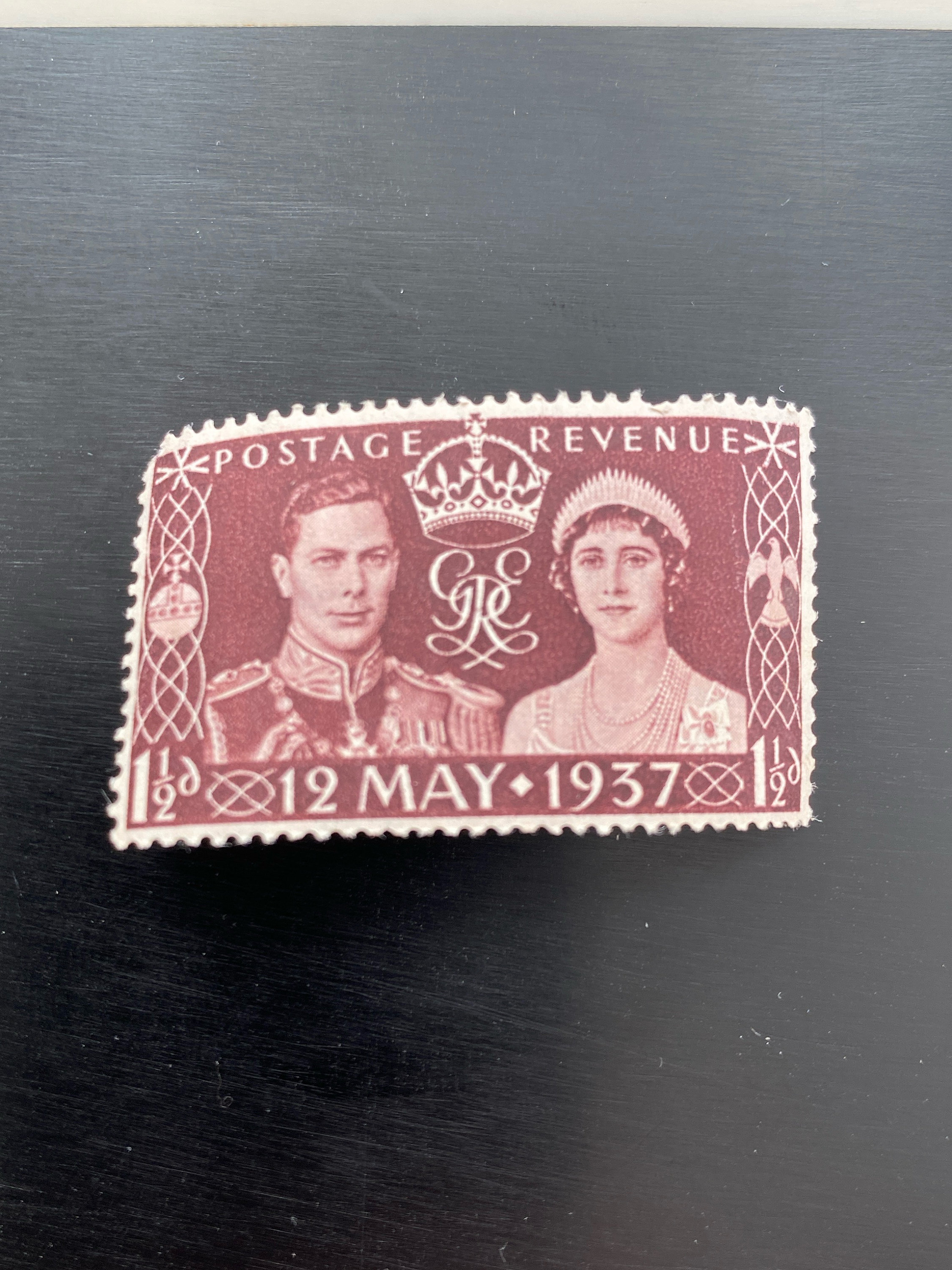 1937年ジョージ6世戴冠式切手（英国コレクターズアイテム） - Etsy 日本