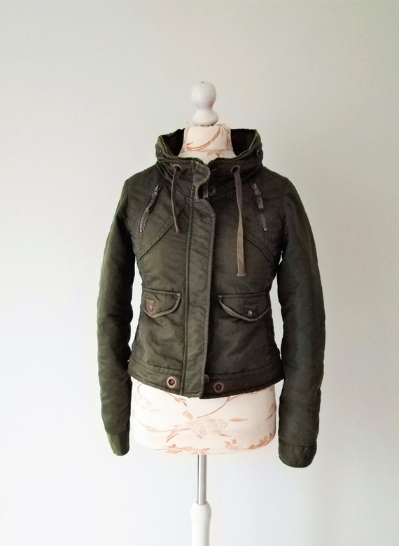 Vintage 00s Y2K US Army Military Metallic Windbreaker Jacket Vintage 00s Y2K US Army Military Metallic Windbreaker Jacket