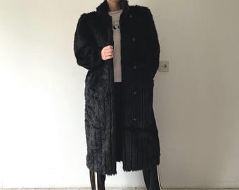 ヴィンテージ Y2K フェイクファーコート - ミディアム / ラージ - Etsy